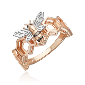 Кольцо «Секрет благополучия» из красного золота 01-5785-00-000-1110