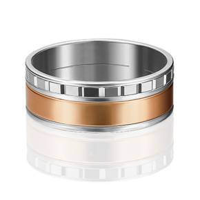 Обручальное кольцо из комбинированного золота 01-4995-00-000-1111