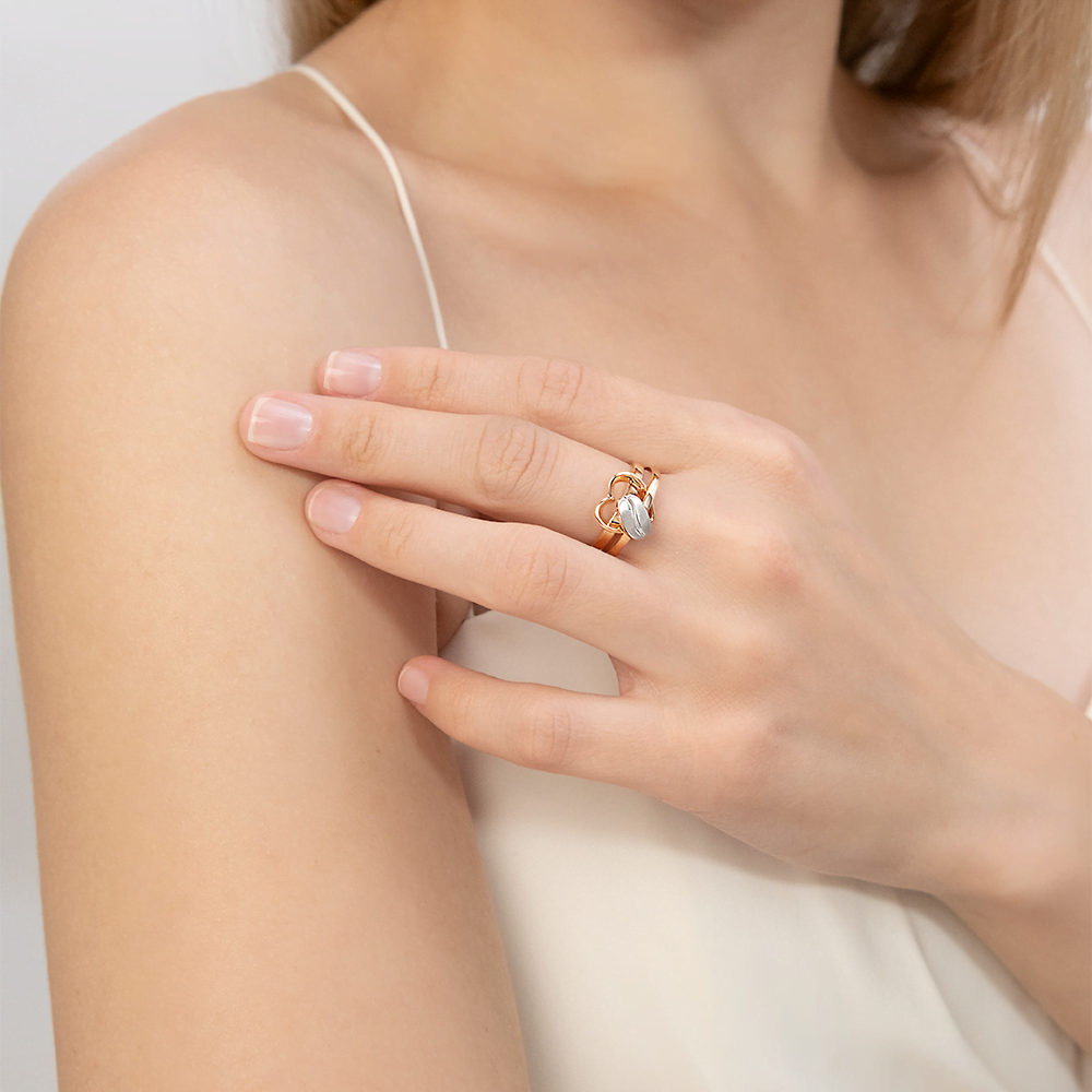 Кольцо из комбинированного золота 01-5559-00-000-1111