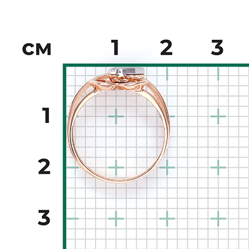 Кольцо из комбинированного золота 01-5559-00-000-1111