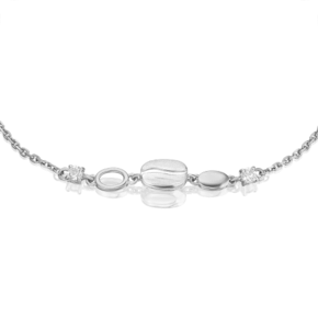 Браслет из белого золота с натуральными топазами white 05-0716-01-201-1120