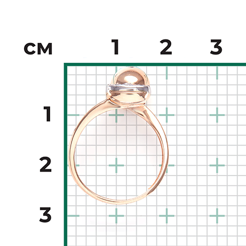 Кольцо из комбинированного золота с натуральными топазами white 01-5563-00-201-1111