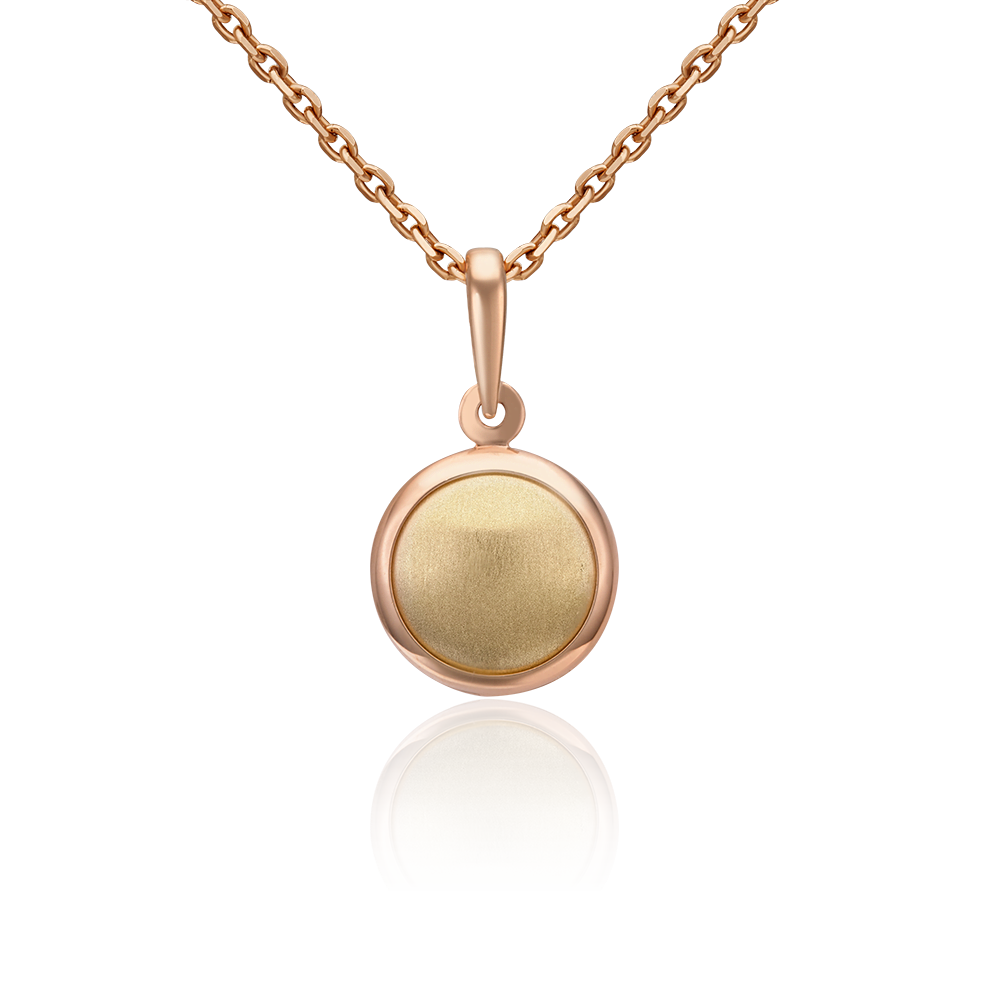 Подвеска из комбинированного золота 03-2987-00-000-1113-64