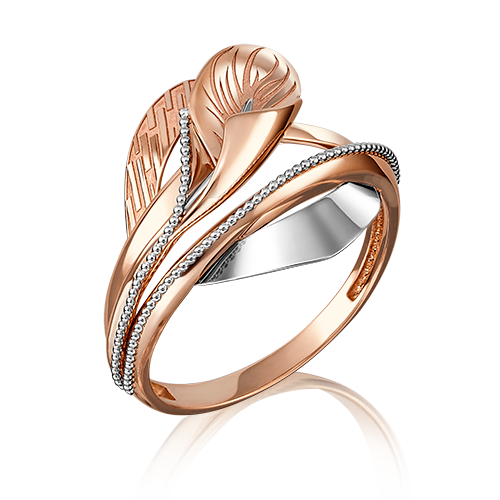 Кольцо из красного золота 01-5110-00-000-1110-48