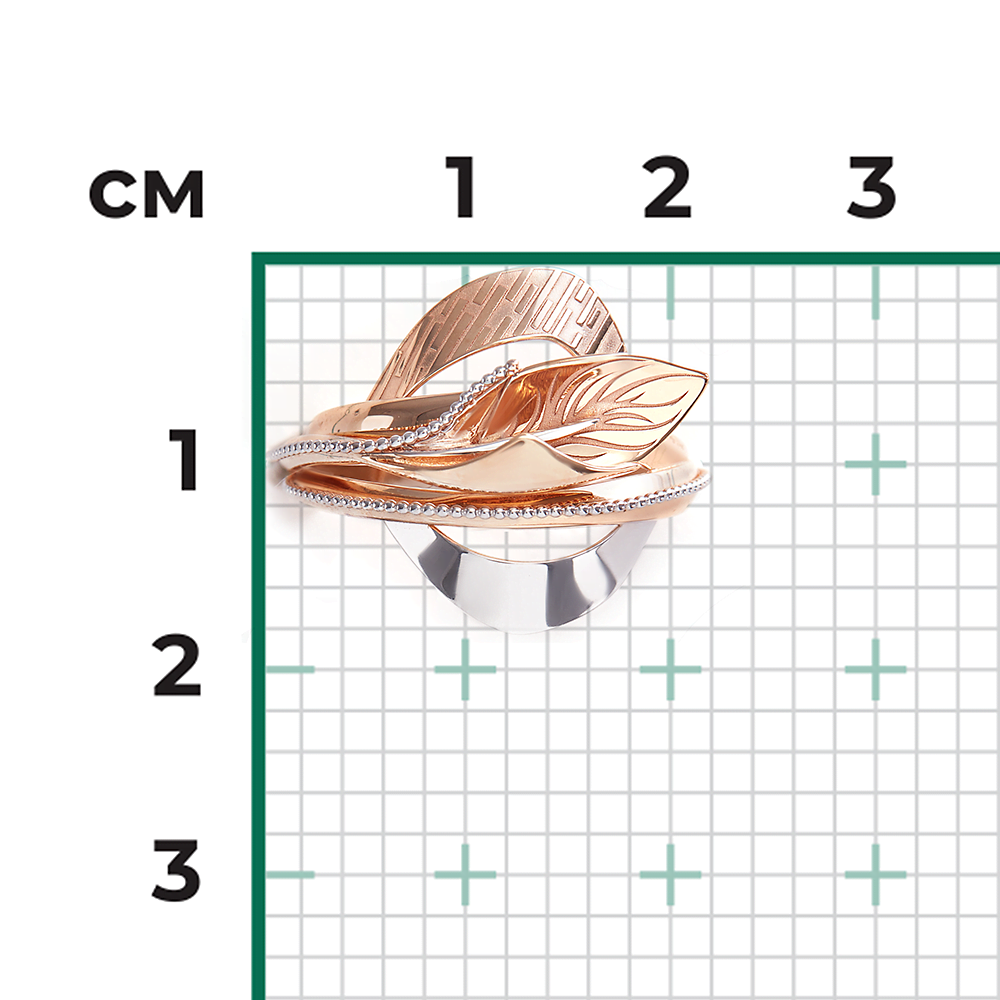 Кольцо из красного золота 01-5110-00-000-1110-48