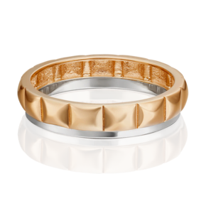 Обручальное кольцо из комбинированного золота 01-5434-00-000-1111-39