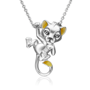 Подвеска «Львёнок» из серебра с эмалью 03-3420-00-000-0200