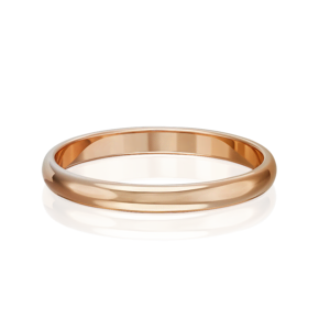 Обручальное кольцо из красного золота 01-3387-00-000-1110-11