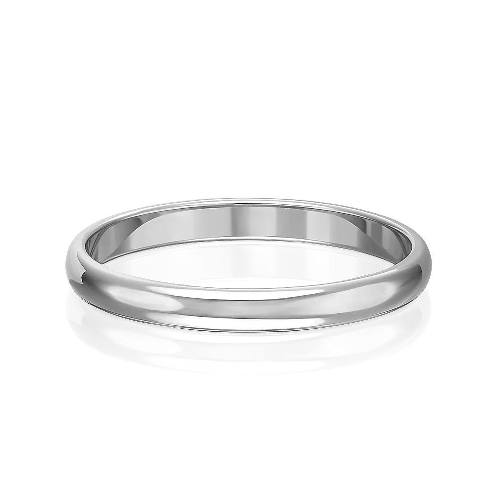 Обручальное кольцо из белого золота 01-3388-00-000-1120-11