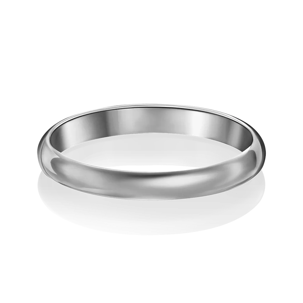 Обручальное кольцо из белого золота 01-3390-00-000-1120-11