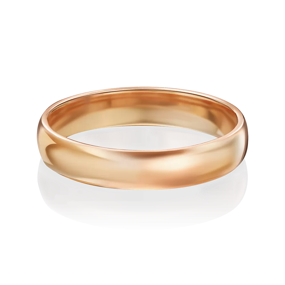 Обручальное кольцо из красного золота 01-3391-00-000-1110-11