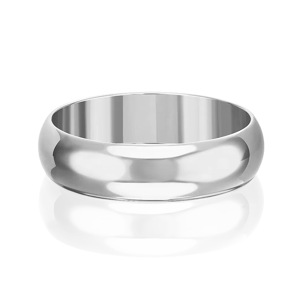 Обручальное кольцо из белого золота 01-3396-00-000-1120-11