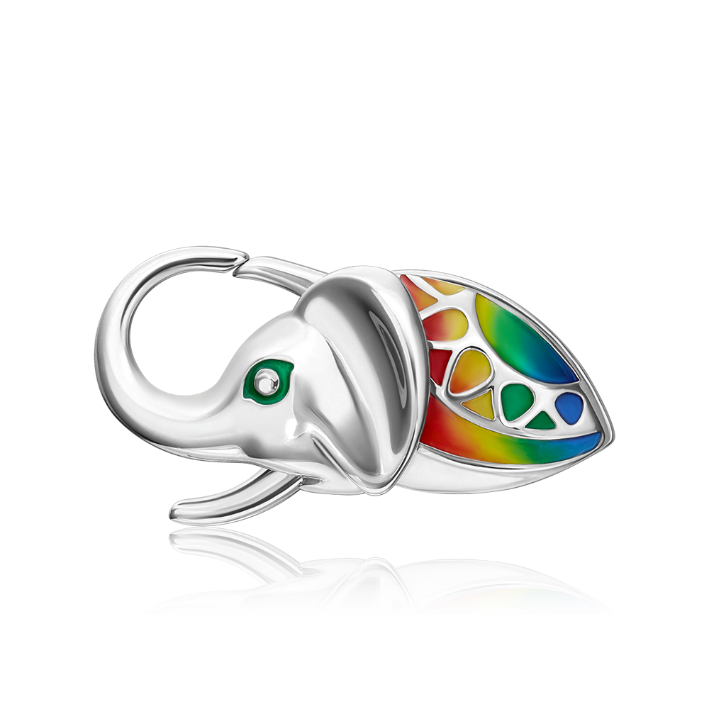 Соул «Слон» из серебра с эмалью 14-0016-00-000-0200