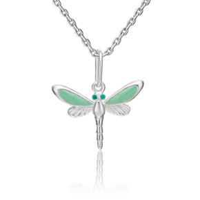 Подвеска «Стрекоза» из серебра с эмалью 03-3188-02-000-0200-71