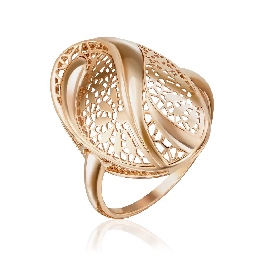 Кольцо из красного золота 01-4866-00-000-1110-65