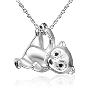 Подвеска «Белый медведь» из серебра с эмалью 03-3434-00-000-0200