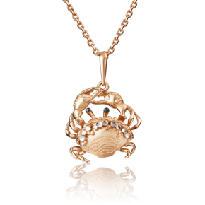 Подвеска «Краб» из красного золота 03-2877-00-000-1110-48