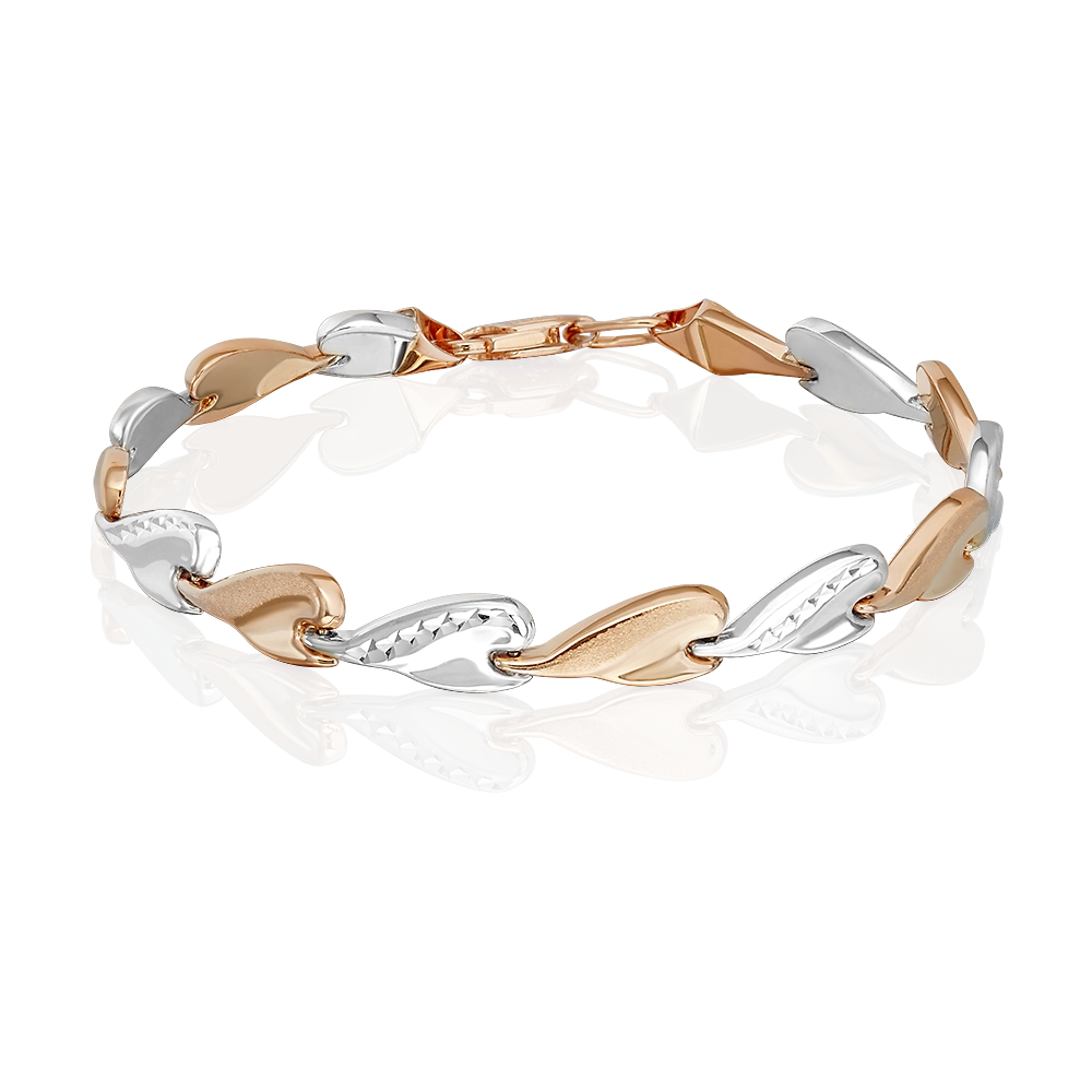 Браслет из комбинированного золота 05-0427-00-000-1111-42