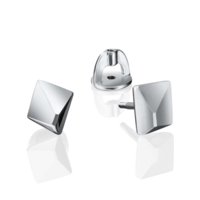 Серьги-пусеты из белого золота 02-4222-00-000-1120-02