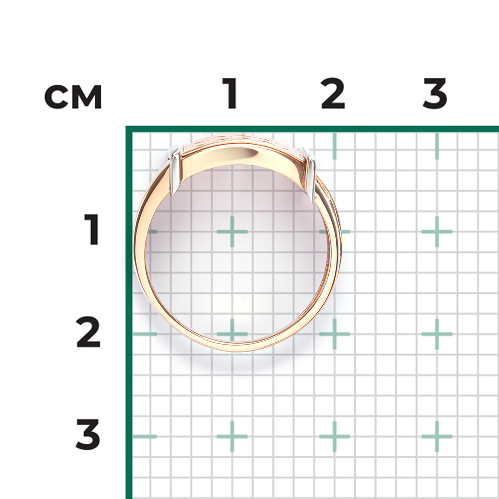 Кольцо из комбинированного золота 01-5766-00-000-1111