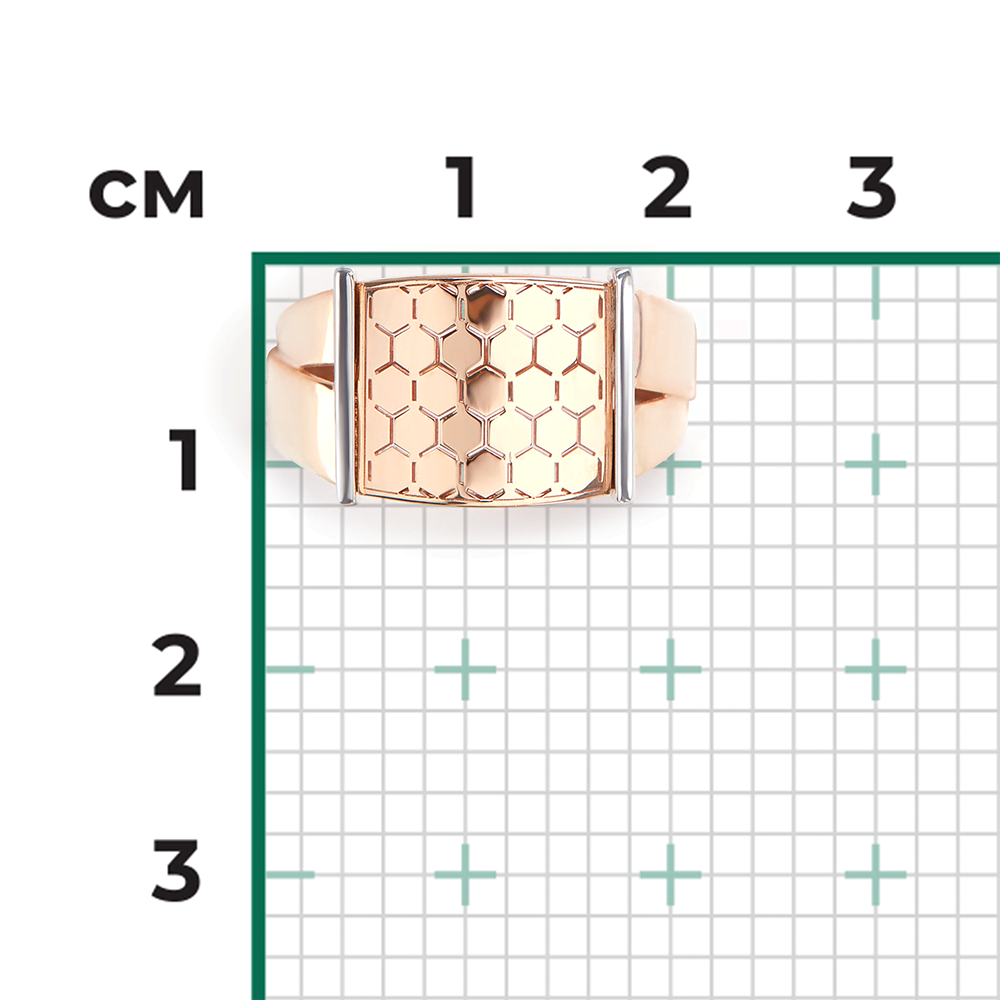 Кольцо из комбинированного золота 01-5766-00-000-1111