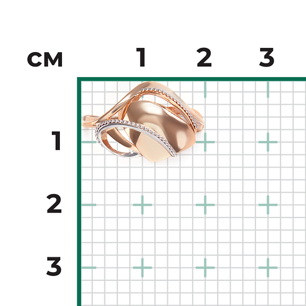 Кольцо из красного золота 01-5249-00-000-1110-42