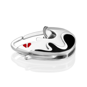 Соул «Женский силуэт» из серебра с эмалью 14-0024-00-000-0200