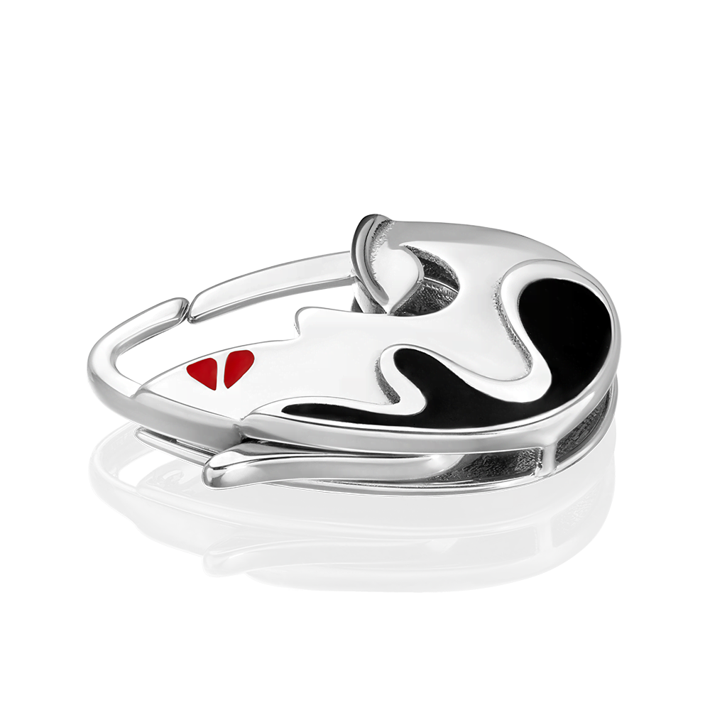 Соул «Женский силуэт» из серебра с эмалью 14-0024-00-000-0200