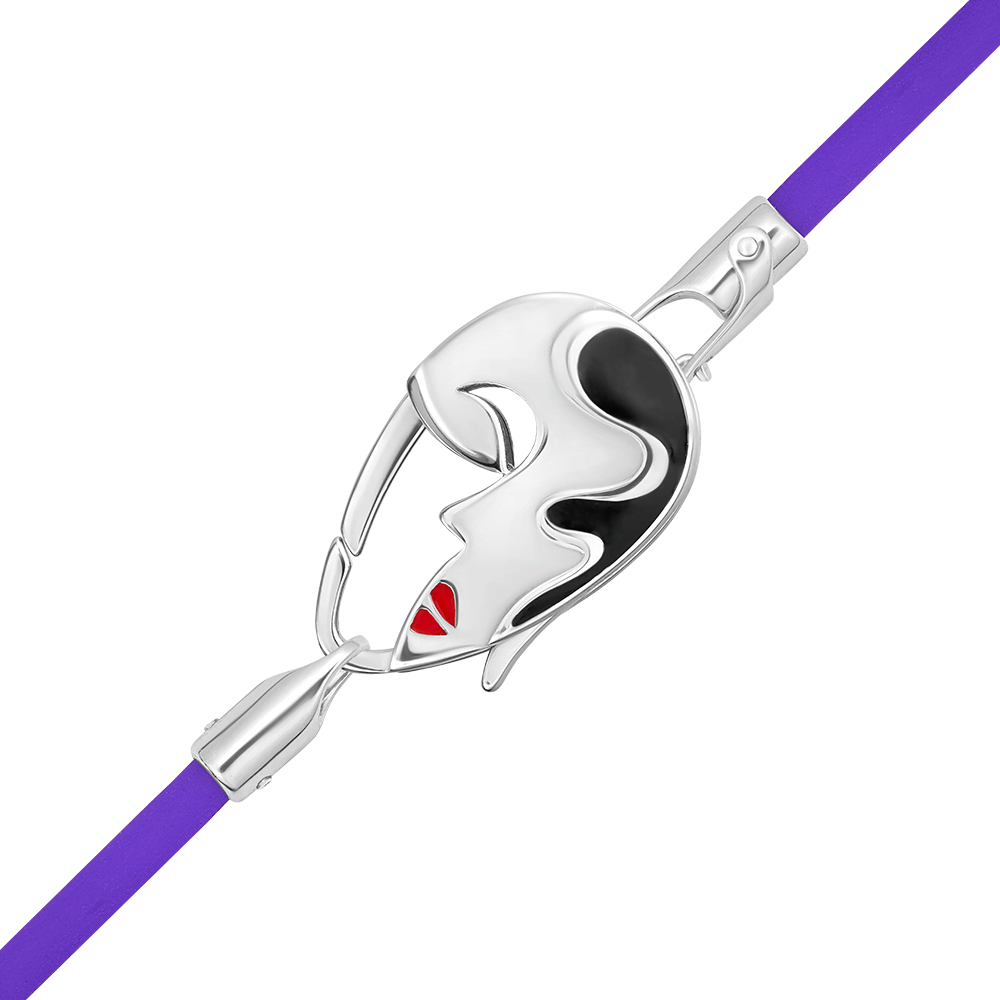 Соул «Женский силуэт» из серебра с эмалью 14-0024-00-000-0200