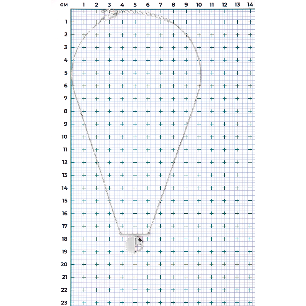 Колье из белого золота 07-0253-00-000-1120