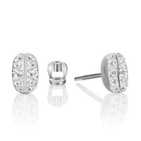 Серьги-пусеты из белого золота с натуральными топазами white 02-4916-00-201-1120