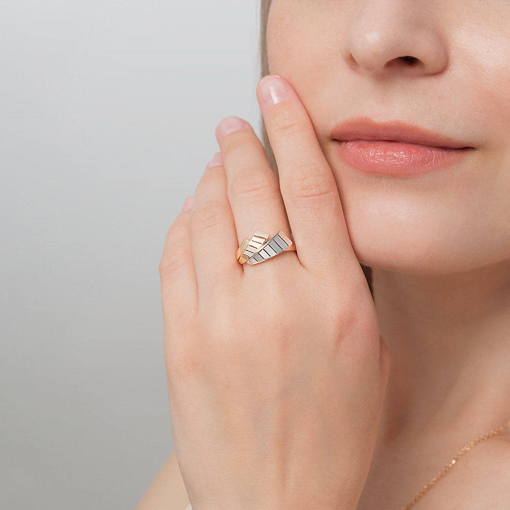 Кольцо из комбинированного золота 01-5815-00-000-1111