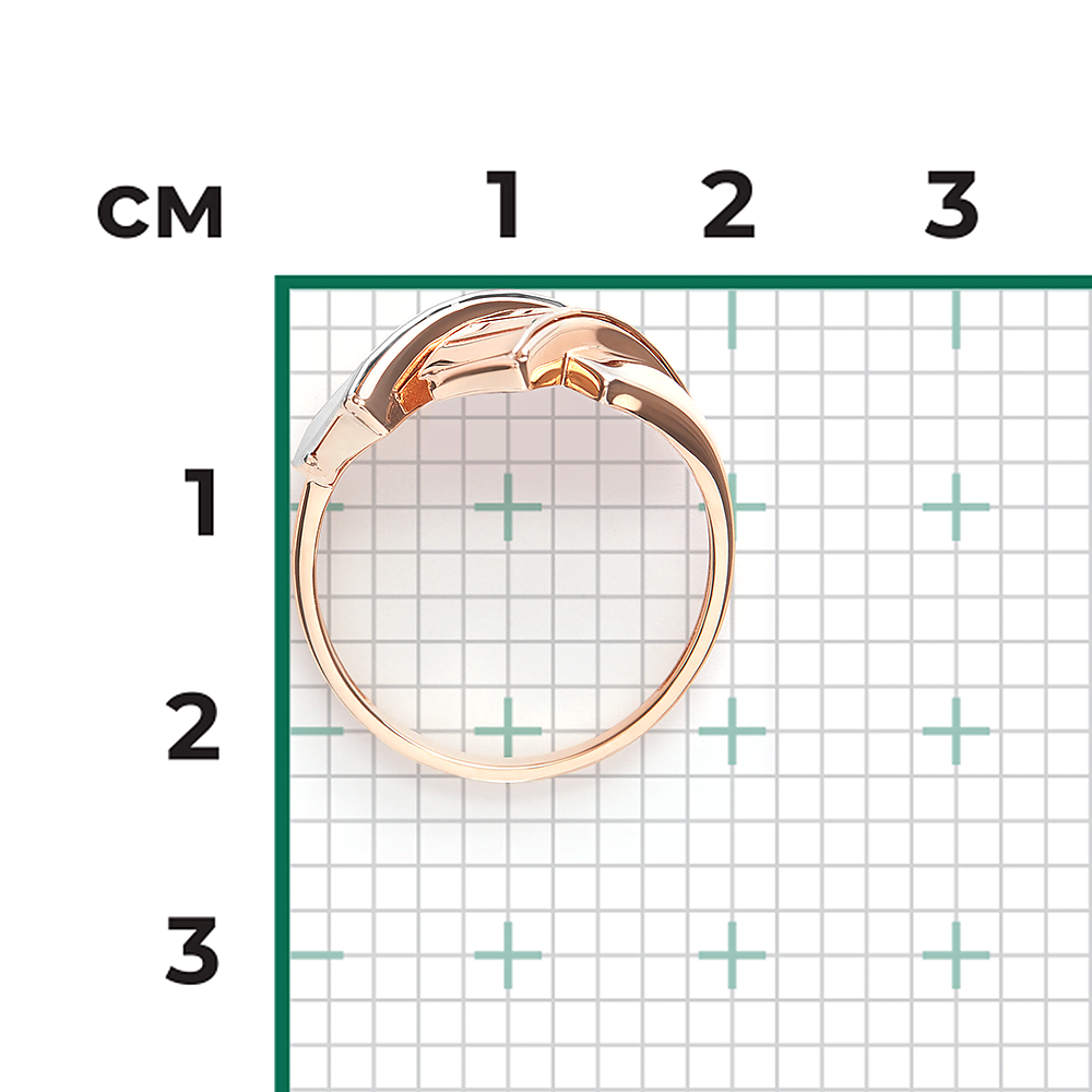 Кольцо из комбинированного золота 01-5815-00-000-1111