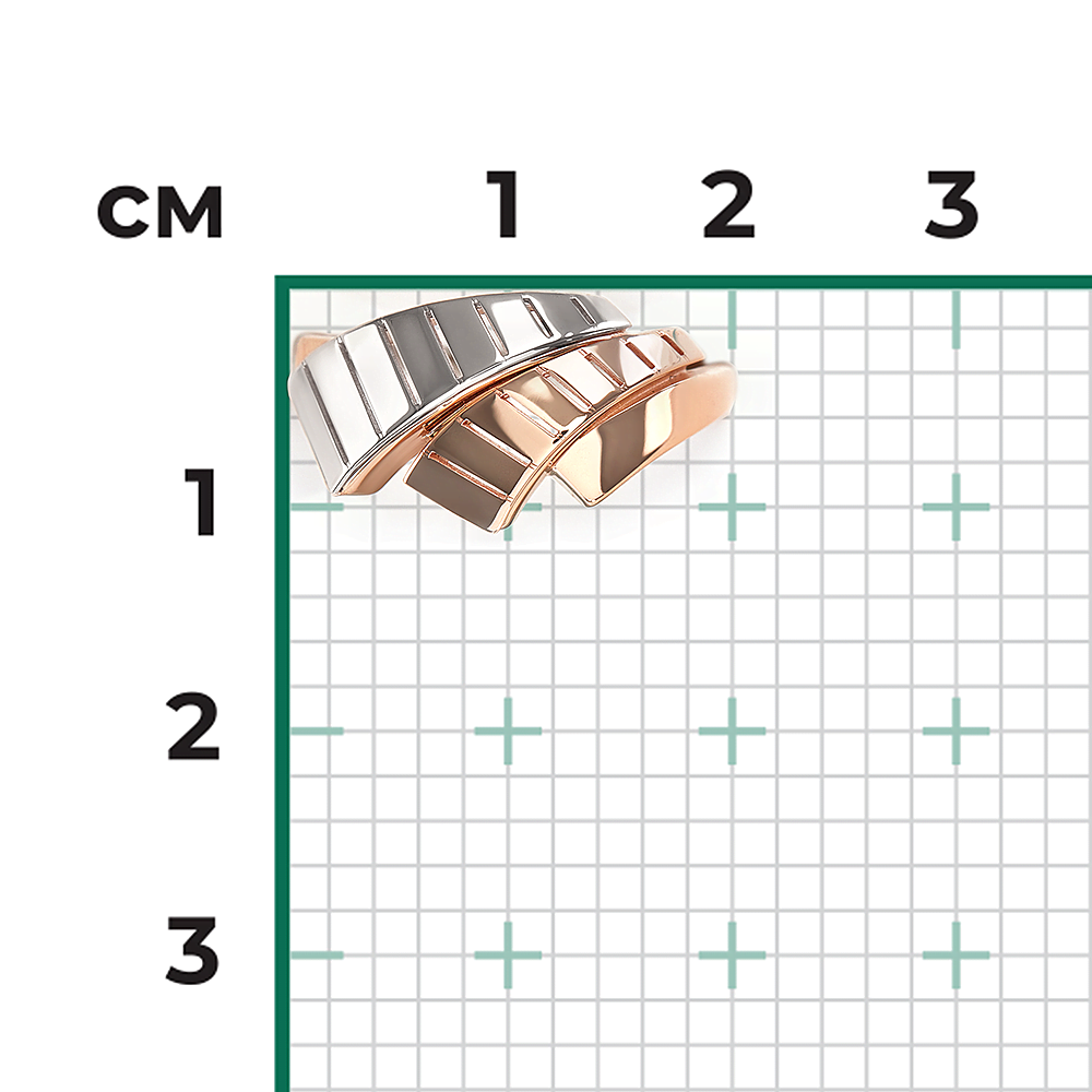 Кольцо из комбинированного золота 01-5815-00-000-1111