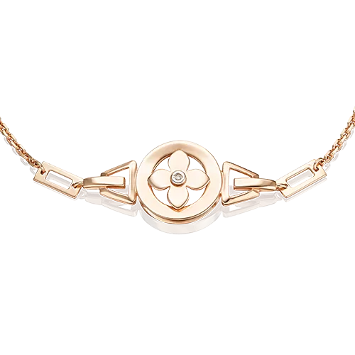 Браслет из комбинированного золота с бриллиантом 05-0735-00-101-1111