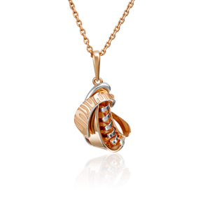 Подвеска из красного золота 03-2931-00-000-1110-48