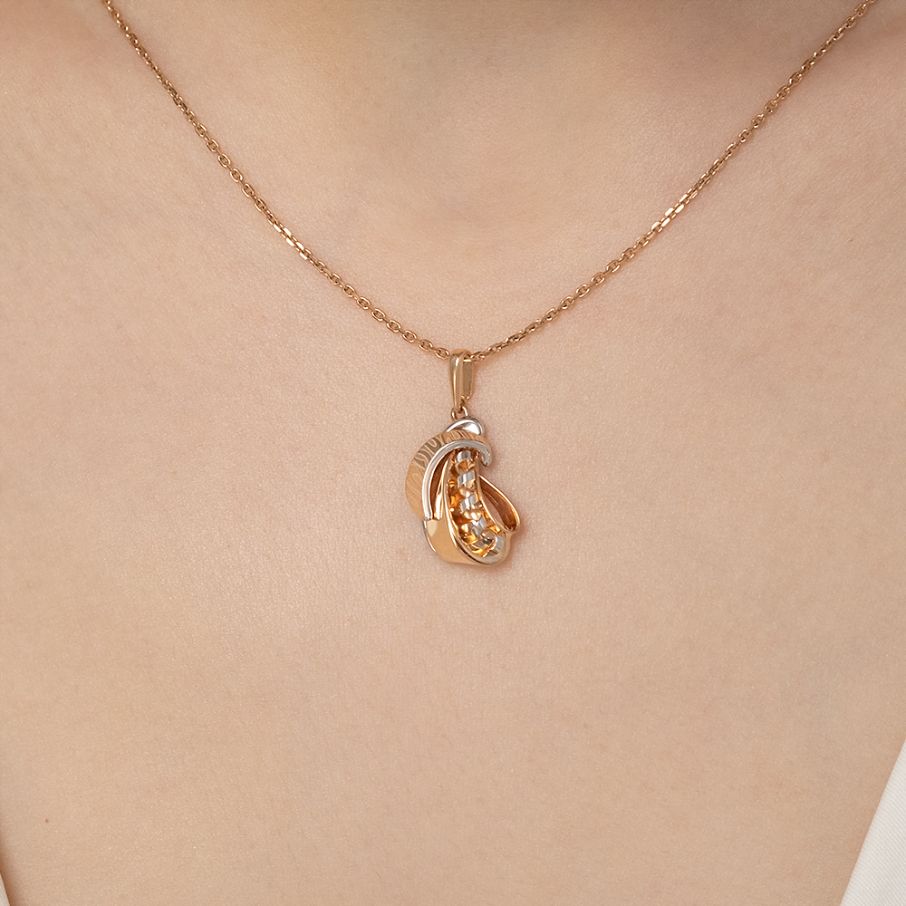 Подвеска из красного золота 03-2931-00-000-1110-48