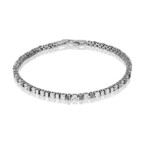 Браслет из белого золота с фианитами 05-0579-00-501-1120-38