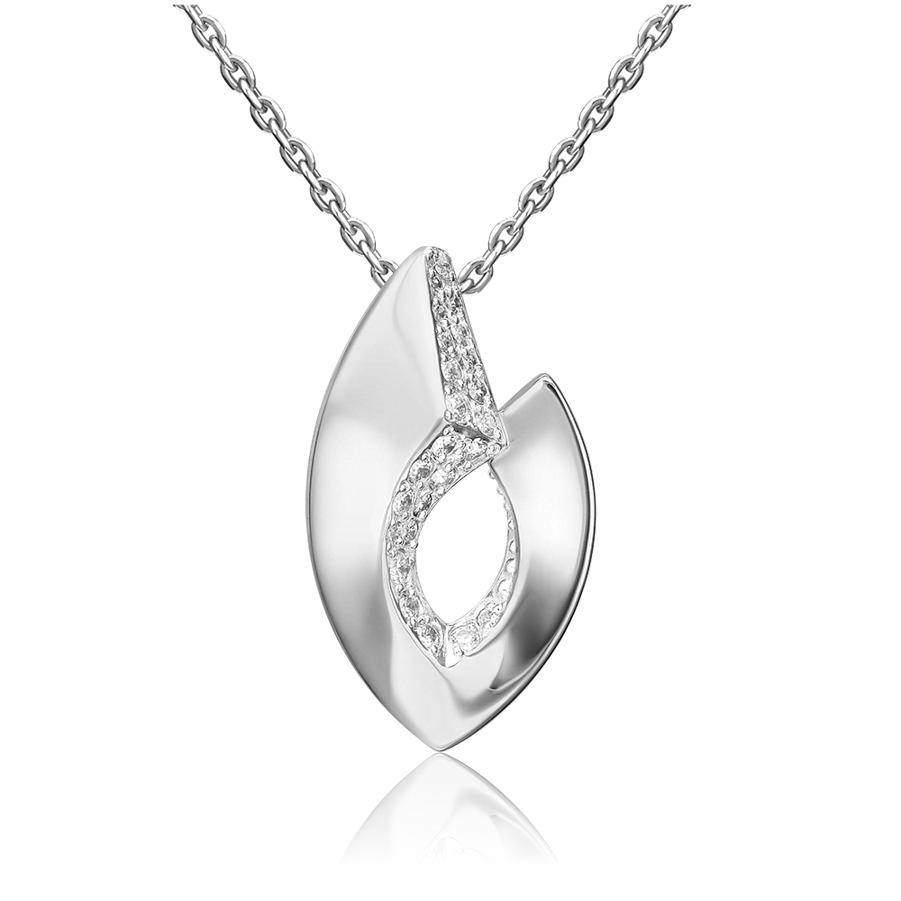 Подвеска из серебра с фианитами 03-3399-00-401-0200