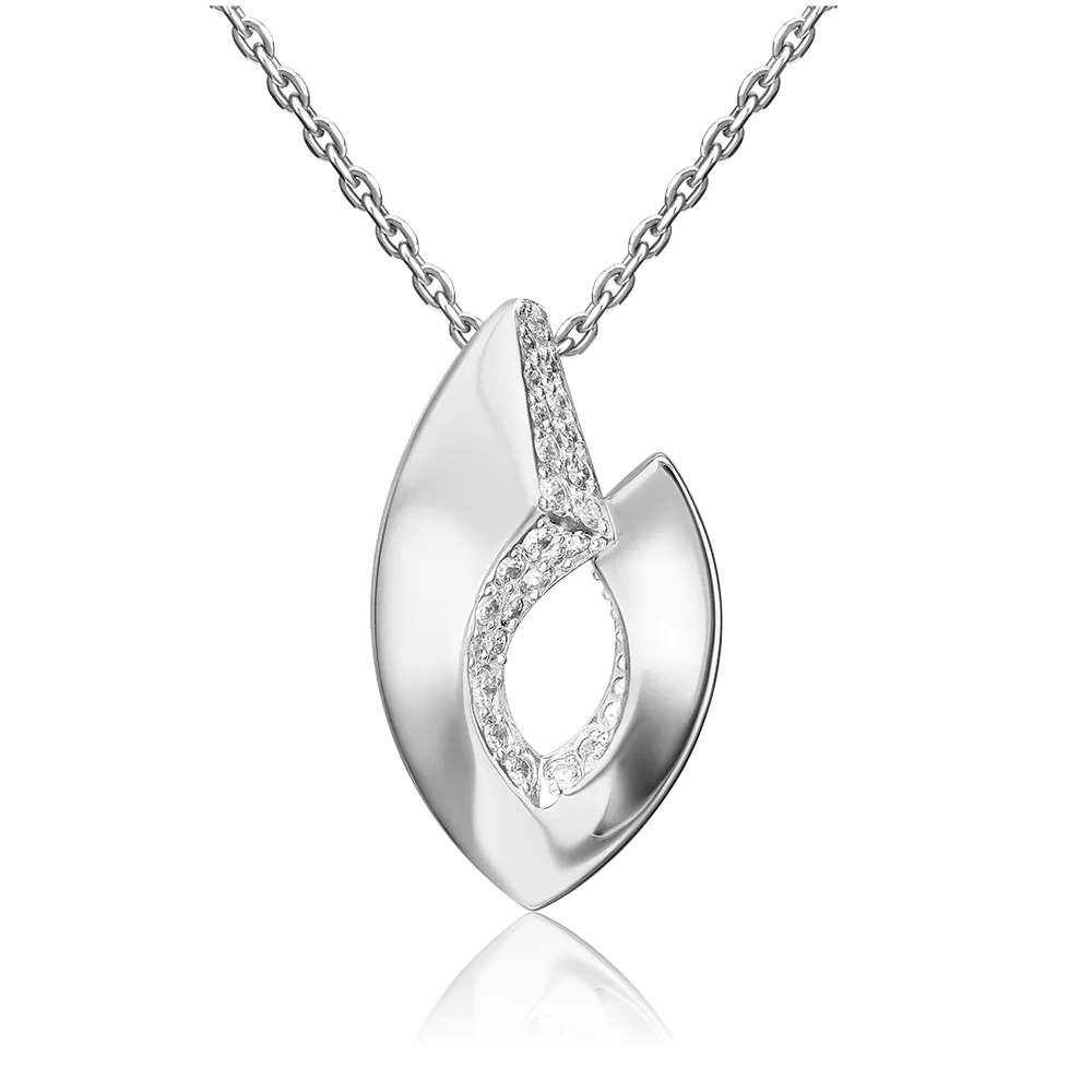 Подвеска из серебра с фианитами 03-3399-00-401-0200