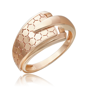 Кольцо из красного золота