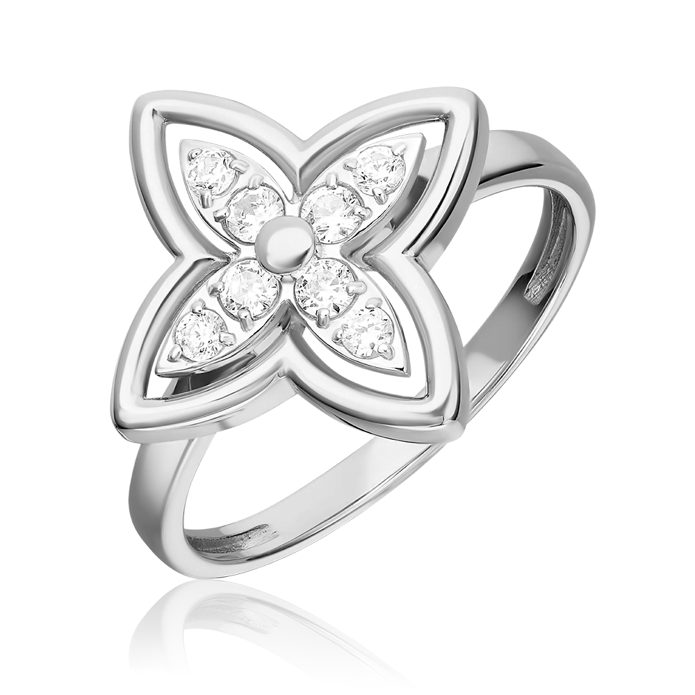 Кольцо из серебра с фианитами 01-5886-00-401-0200