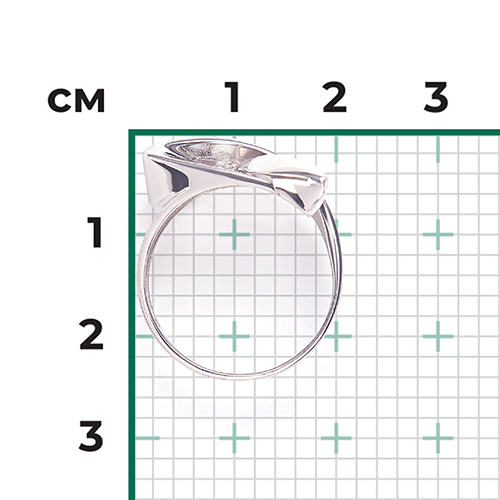 Кольцо «Грация» из серебра 01-5574-00-000-0200