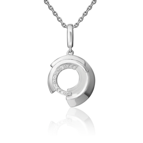 Подвеска из серебра с фианитами 03-3405-00-401-0200
