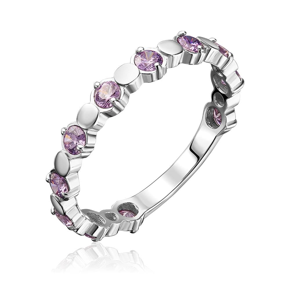 Кольцо из серебра с фианитами 01-5352-00-404-0200