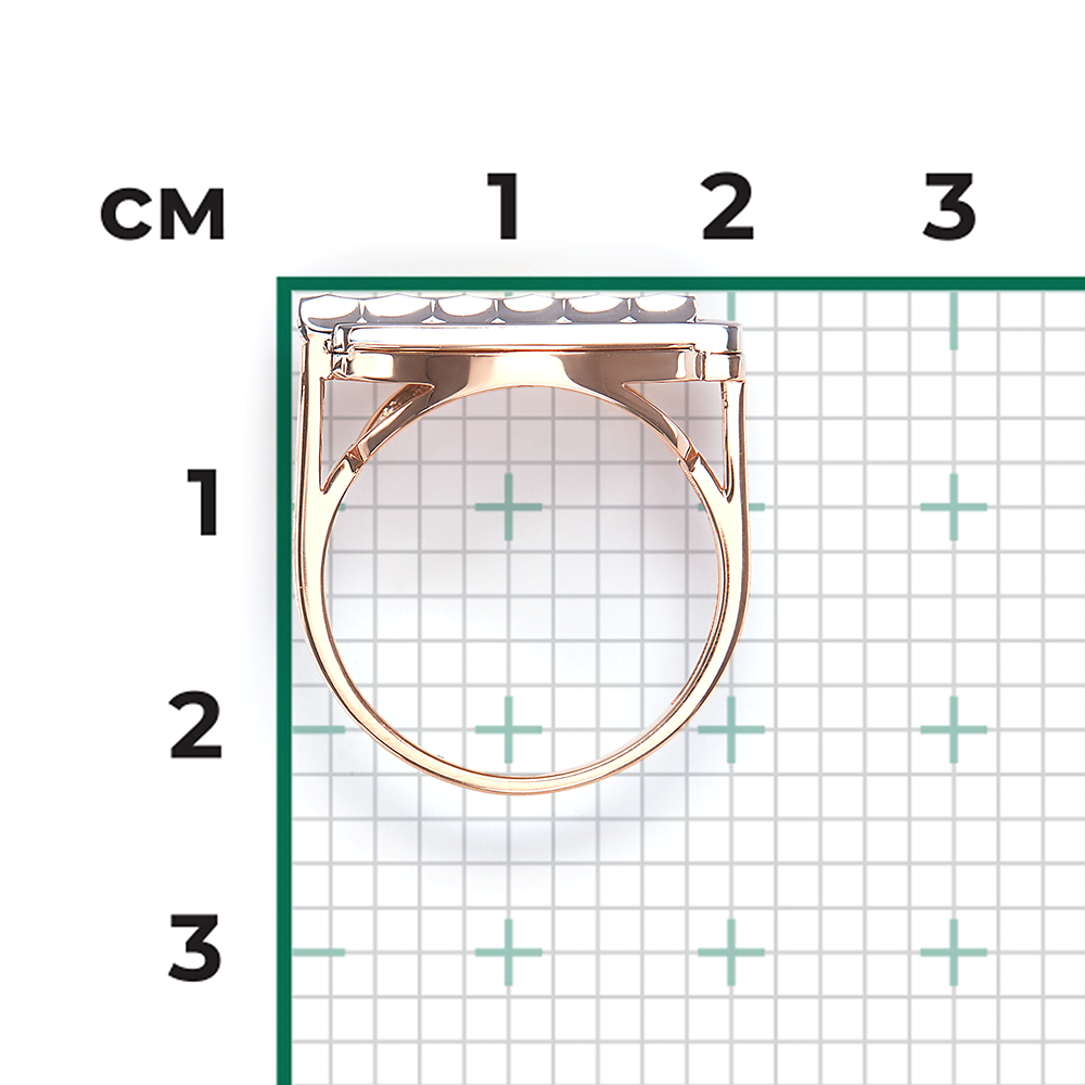 Кольцо из комбинированного золота 01-5630-00-000-1111