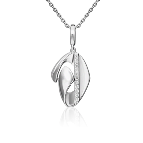 Подвеска из серебра с фианитами 03-3396-00-401-0200