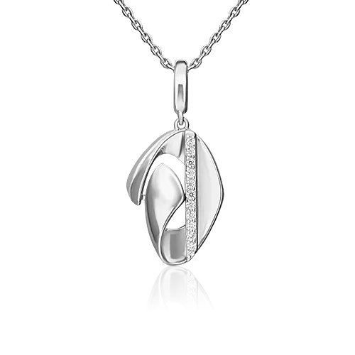 Подвеска из серебра с фианитами 03-3396-00-401-0200