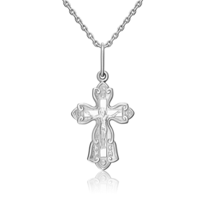 Православный крест из серебра 03-1698-00-000-0200
