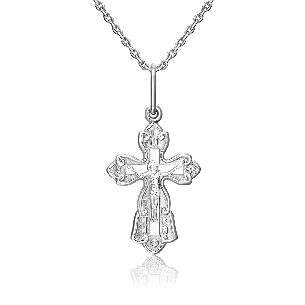 Православный крест из серебра 03-1698-00-000-0200